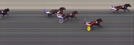 Målfoto for løp 5 på bane BI den 28.06.2023