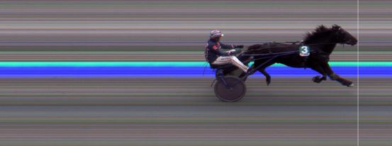 Målfoto for løp 4 på bane BI den 12.07.2023