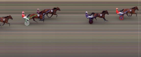 Målfoto for løp 5 på bane BI den 23.07.2023