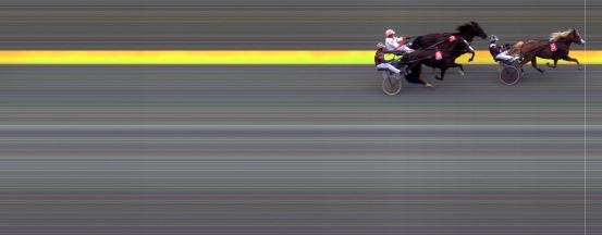 Målfoto for løp 3 på bane BI den 04.08.2023