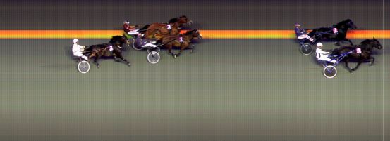 Målfoto for løp 8 på bane BI den 04.08.2023