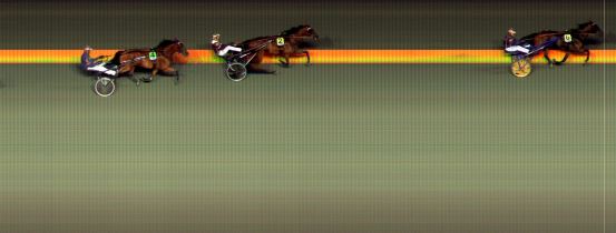 Målfoto for løp 9 på bane BI den 04.08.2023