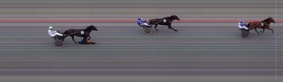 Målfoto for løp 4 på bane BI den 05.08.2023