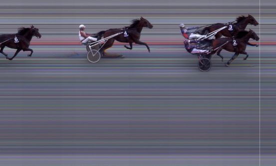 Målfoto for løp 6 på bane BI den 05.08.2023