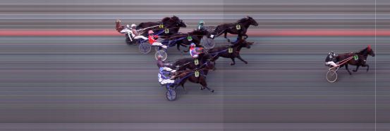 Målfoto for løp 9 på bane BI den 05.08.2023