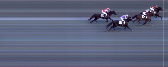 Målfoto for løp 2 på bane BI den 30.09.2023