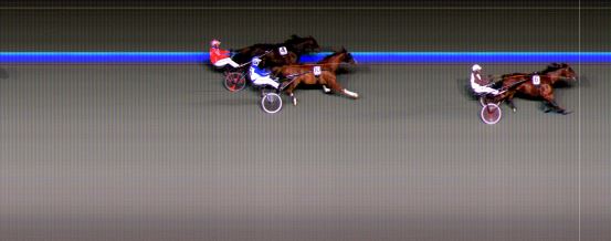 Målfoto for løp 5 på bane BI den 27.10.2023