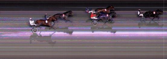 Målfoto for løp 3 på bane BI den 03.11.2023