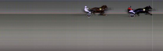 Målfoto for løp 1 på bane BI den 01.12.2023