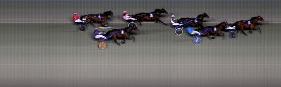 Målfoto for løp 2 på bane BI den 01.12.2023