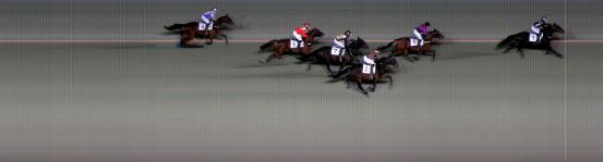 Målfoto for løp 3 på bane BI den 01.12.2023