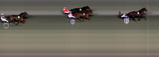 Målfoto for løp 4 på bane BI den 08.12.2023