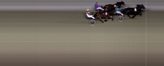 Målfoto for løp 3 på bane BI den 15.12.2023