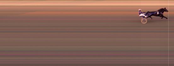 Målfoto for løp 6 på bane BI den 21.04.2024