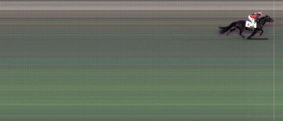 Målfoto for løp 8 på bane BI den 21.04.2024