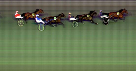 Målfoto for løp 9 på bane BI den 21.04.2024