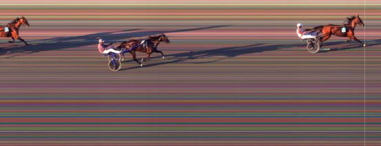 Målfoto for løp 4 på bane BI den 25.05.2024