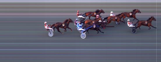 Målfoto for løp 7 på bane BI den 25.05.2024