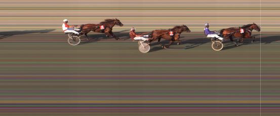 Målfoto for løp 3 på bane BI den 02.06.2024