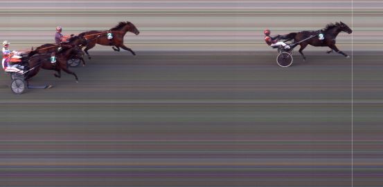 Målfoto for løp 4 på bane BI den 02.06.2024