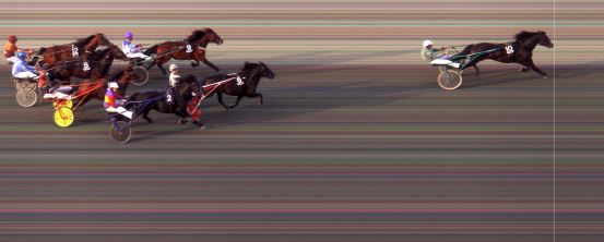 Målfoto for løp 6 på bane BI den 02.06.2024