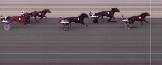 Målfoto for løp 8 på bane BI den 02.06.2024