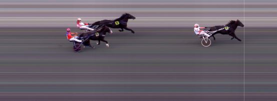 Målfoto for løp 9 på bane BI den 02.06.2024