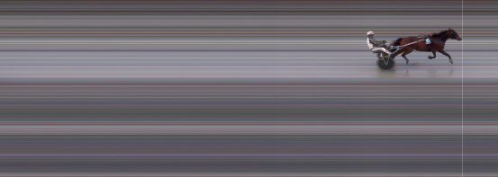 Målfoto for løp 4 på bane BI den 13.06.2024