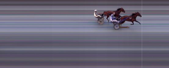 Målfoto for løp 7 på bane BI den 13.06.2024