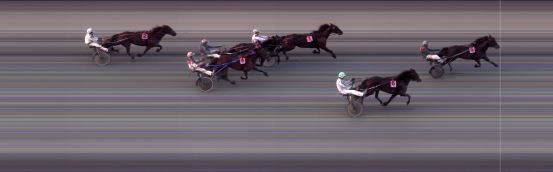 Målfoto for løp 10 på bane BI den 19.06.2024