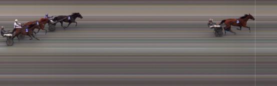 Målfoto for løp 2 på bane BI den 19.06.2024