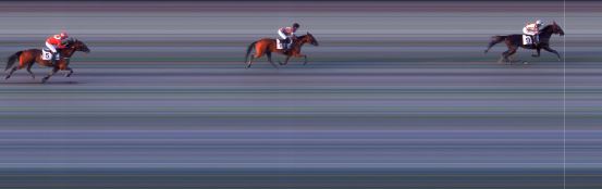 Målfoto for løp 9 på bane BI den 19.06.2024