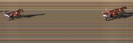 Målfoto for løp 3 på bane BI den 25.06.2024