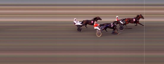 Målfoto for løp 8 på bane BI den 03.07.2024