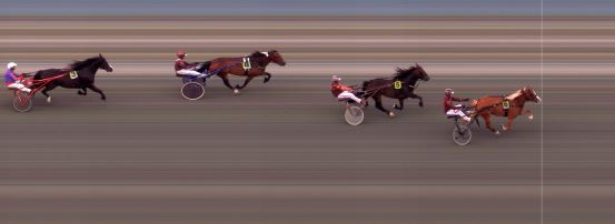 Målfoto for løp 9 på bane BI den 03.07.2024