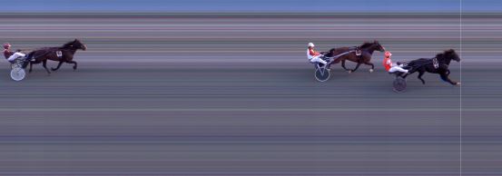 Målfoto for løp 7 på bane BI den 09.07.2024