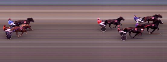 Målfoto for løp 10 på bane BI den 21.07.2024