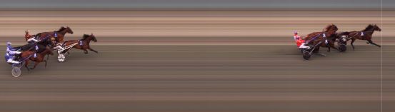 Målfoto for løp 2 på bane BI den 21.07.2024