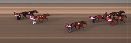 Målfoto for løp 5 på bane BI den 21.07.2024