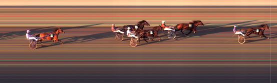 Målfoto for løp 4 på bane BI den 02.08.2024