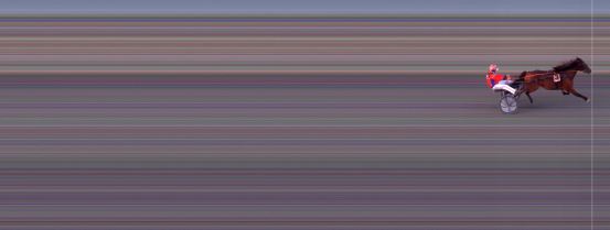 Målfoto for løp 7 på bane BI den 02.08.2024