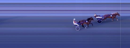 Målfoto for løp 2 på bane BI den 11.08.2024