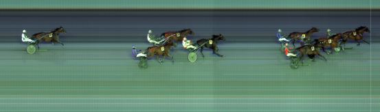 Målfoto for løp 7 på bane BI den 11.09.2024