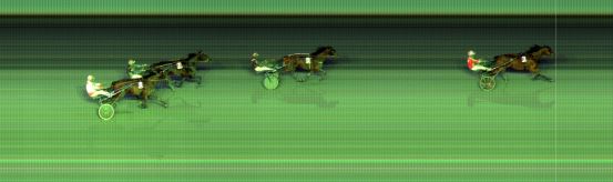 Målfoto for løp 8 på bane BI den 11.09.2024