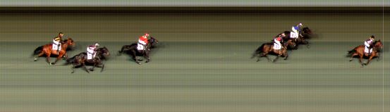 Målfoto for løp 4 på bane BI den 07.10.2024