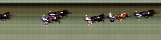 Målfoto for løp 5 på bane BI den 07.10.2024