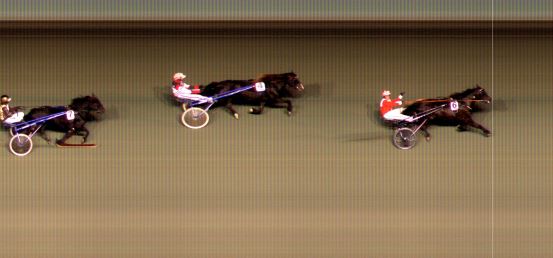 Målfoto for løp 5 på bane BI den 25.10.2024