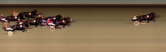 Målfoto for løp 7 på bane BI den 25.10.2024