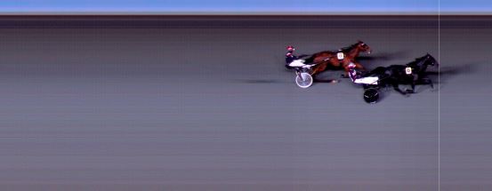 Målfoto for løp 1 på bane BI den 08.11.2024