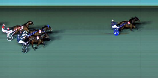 Målfoto for løp 3 på bane BI den 15.11.2024